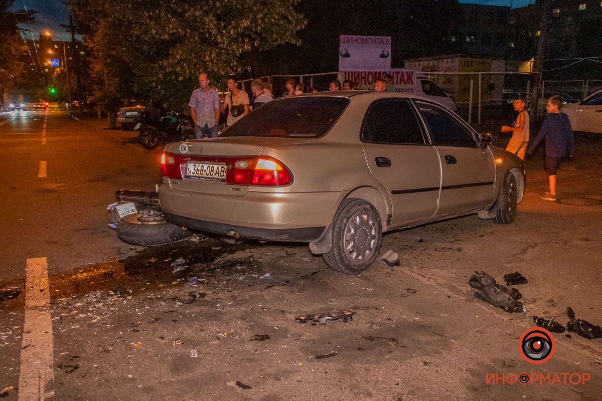 В результате аварии погиб мужчина. Новости Днепра