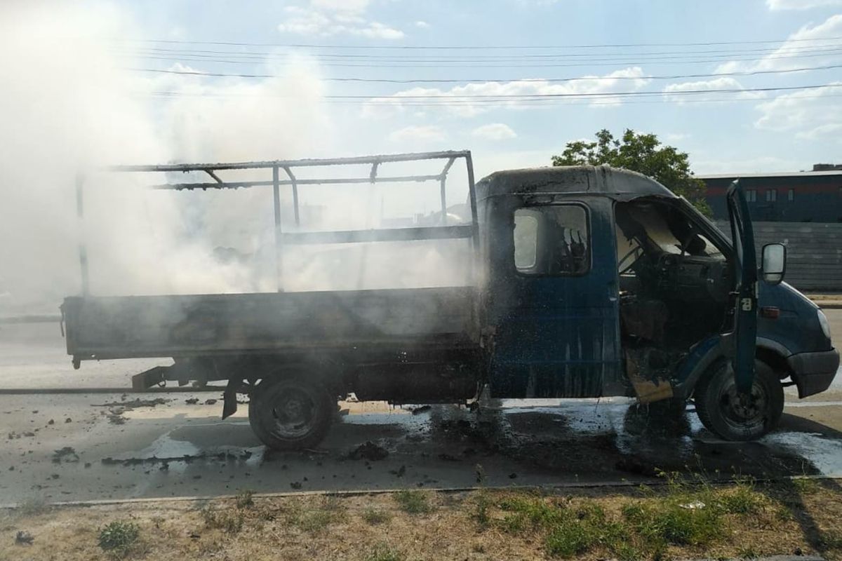 пожар авто