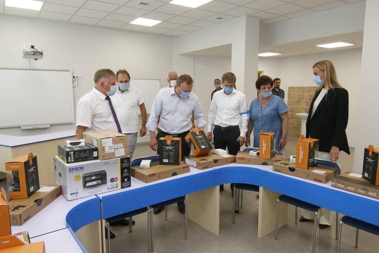 В Слобожанском открылась новая школа. Новости Днепра