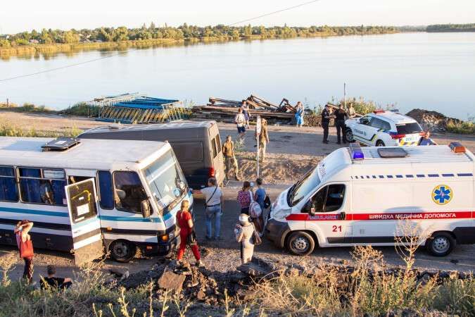В области чуть не слетел рейсовый автобус. Новости Днепра