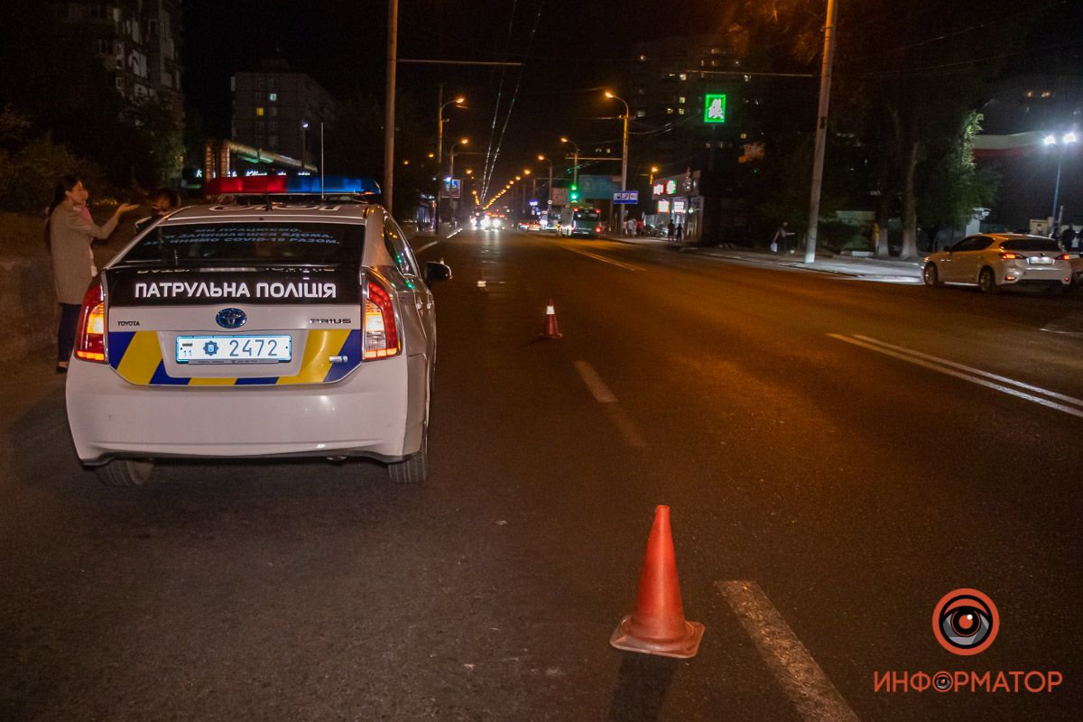 В Днепер автомобиль сбил ребенка