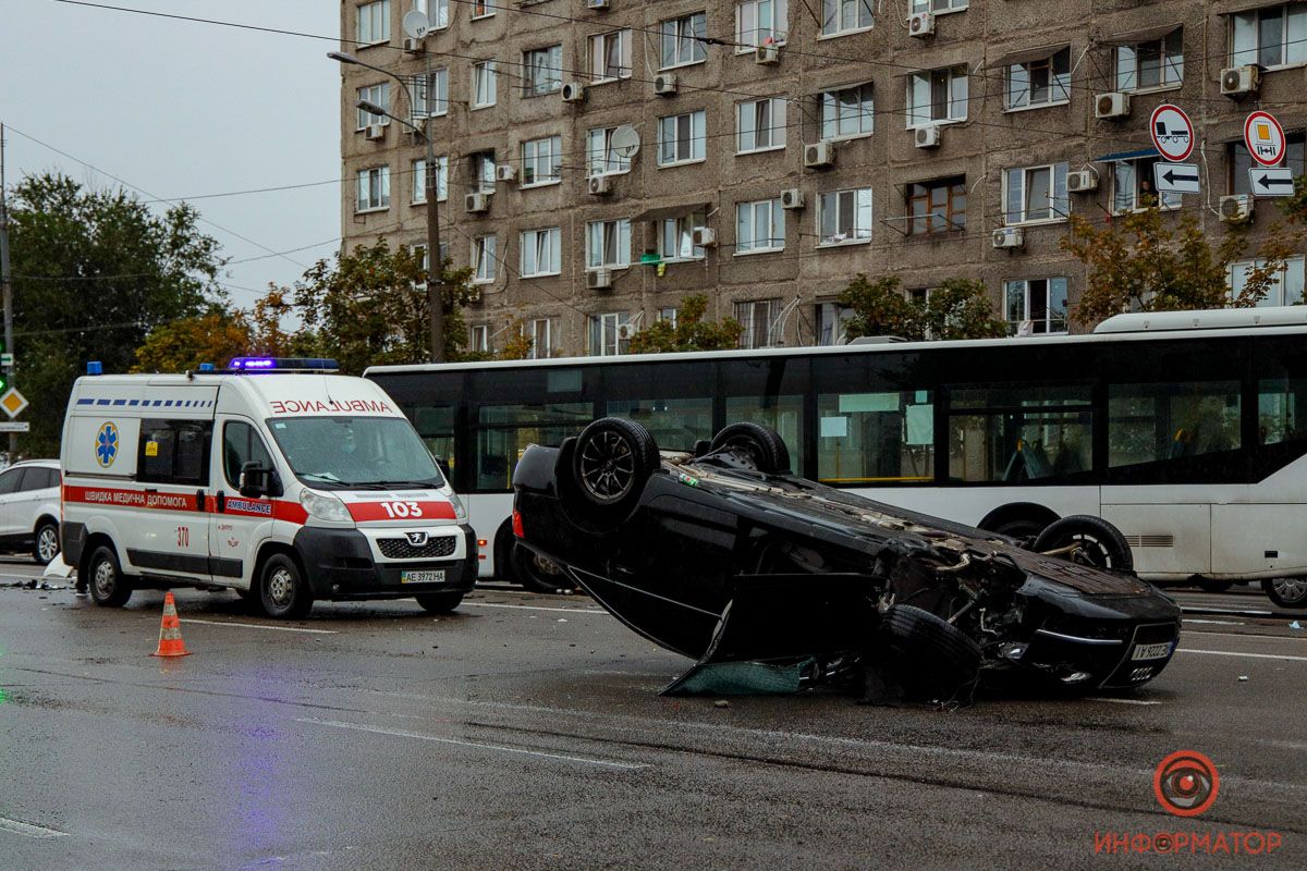 ДТП на проспекте Слобожжанский. Новости Днепра