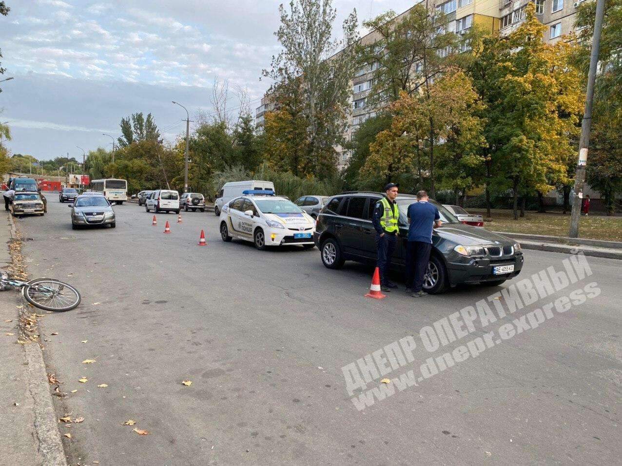 В области в ДТП пострадал мужчина. Новости Днепра