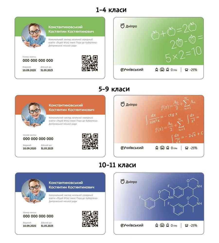 В Днепре будет новый дизайн ученического. Новости Днепра