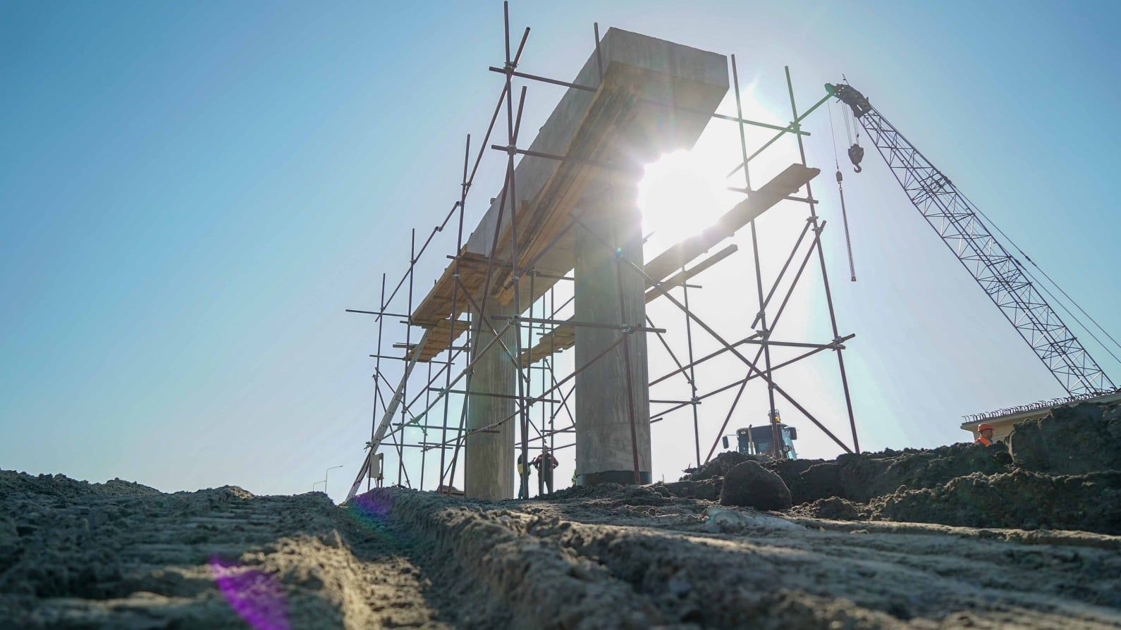 Что происходит на строительстве трассы Днепр-Решетиловка в Днепропетровской области – фотофакт