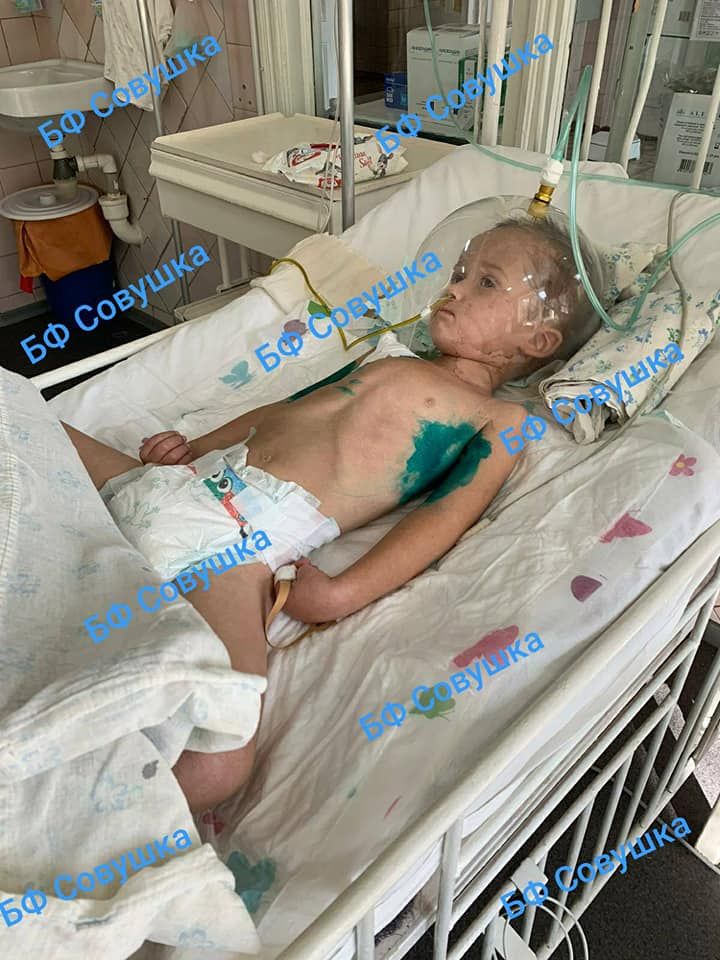 В области спасают жизнь малышу. Новости Днепра