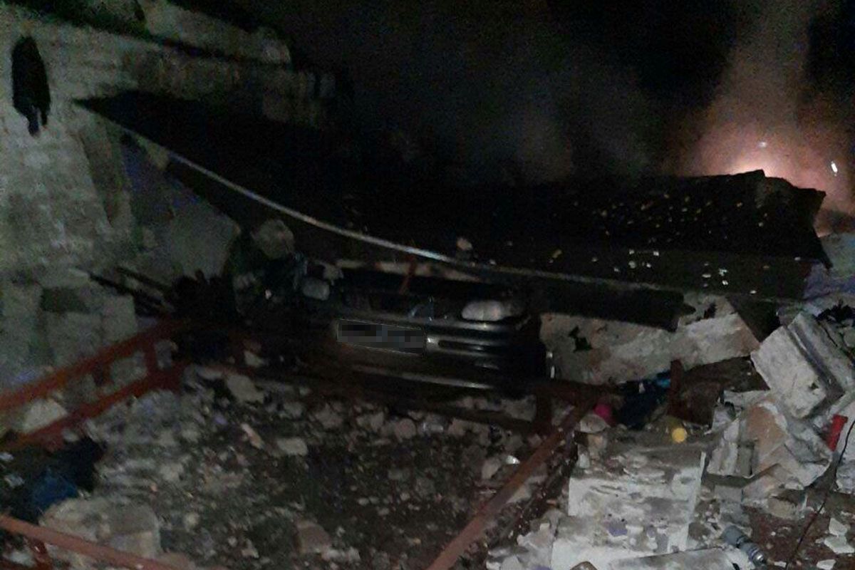 В гараже случился пожар. Новости Днепра