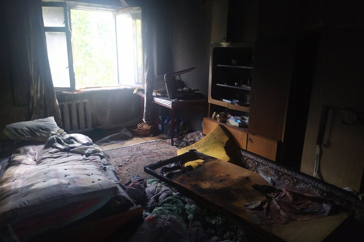 Пожар в области. Новости Днепра