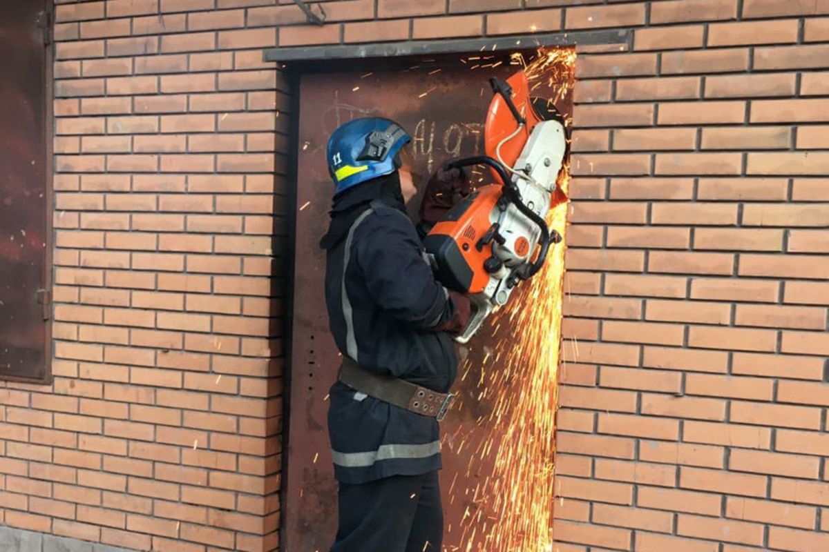 Пожар в магазине. Новости Днепра