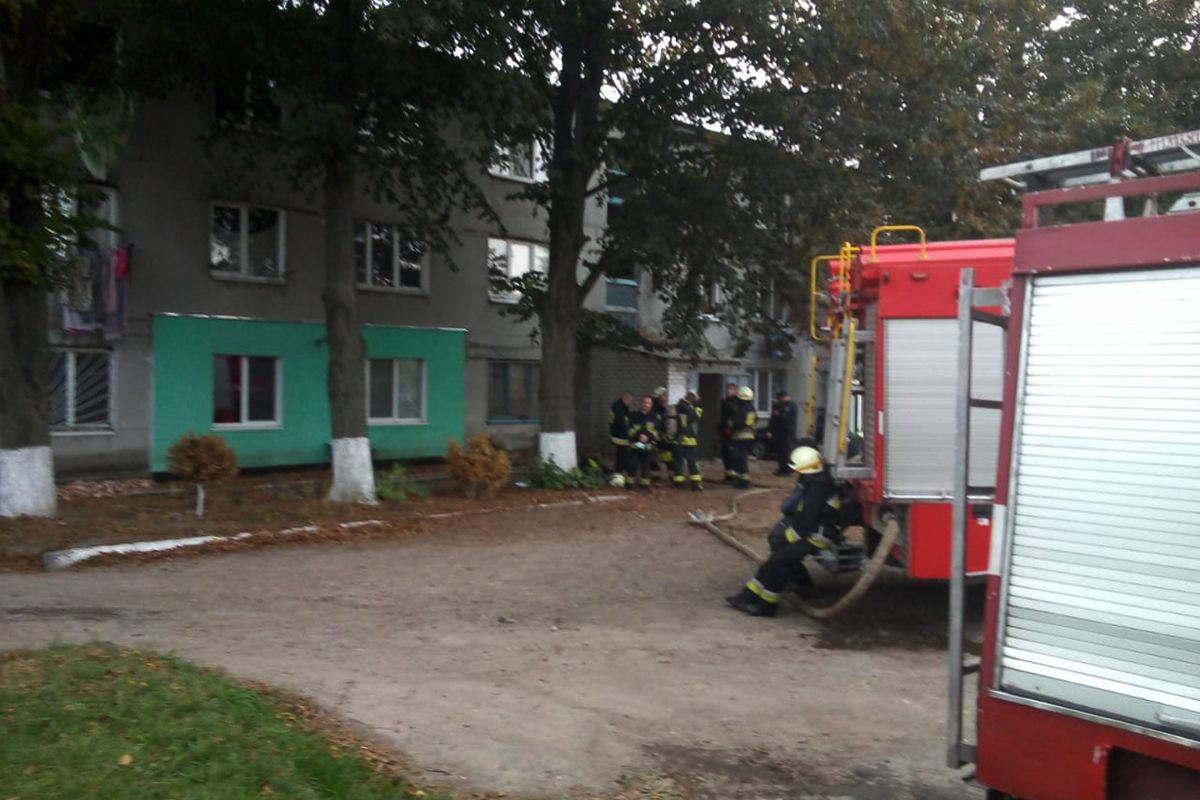 Пожар в области. Новости Днепра