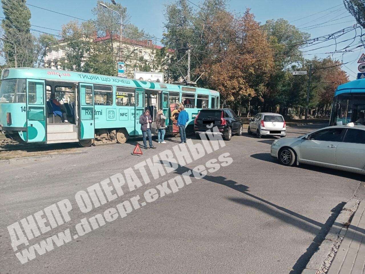 Видео момента ДТП. Новости Днепра