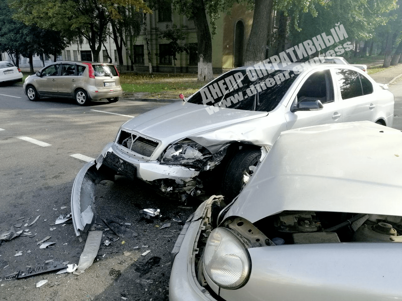 Авария в области. Новости Днепра