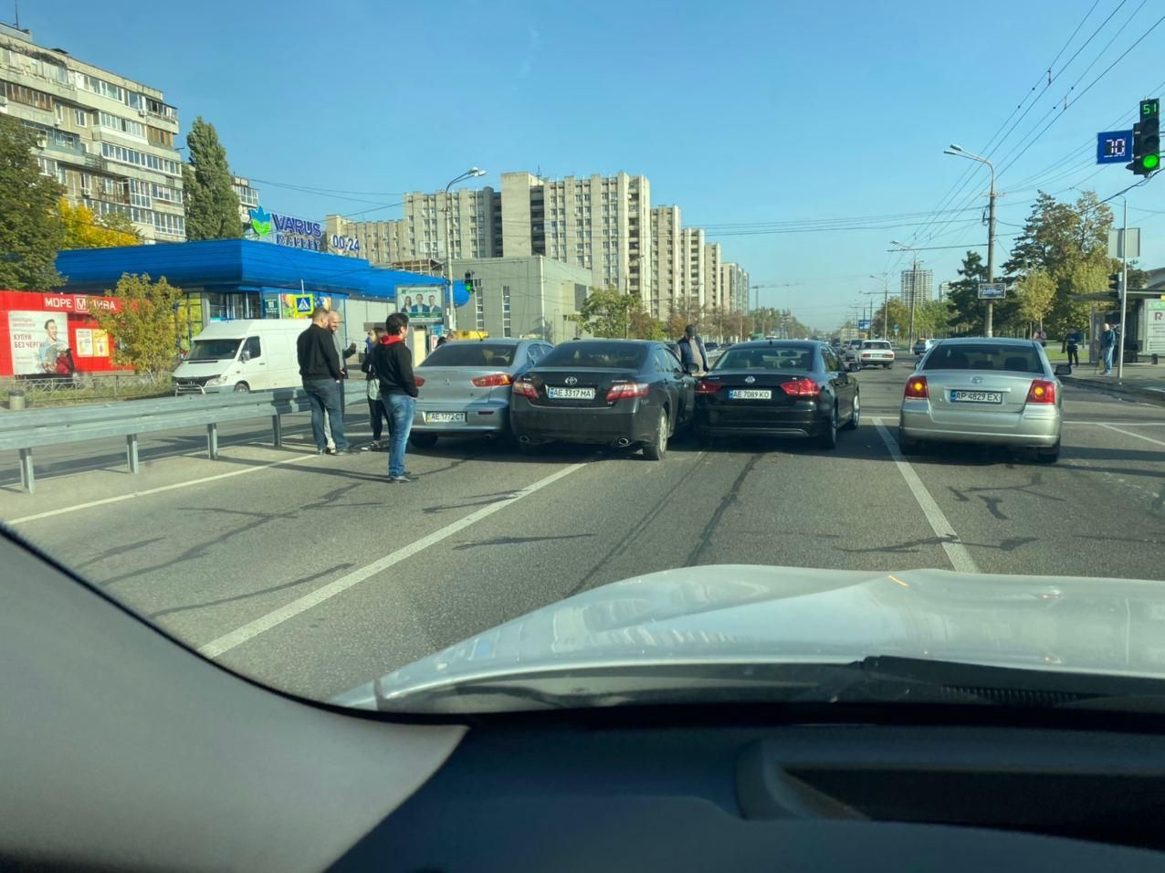 Авария в Днепре. Новости Днепра