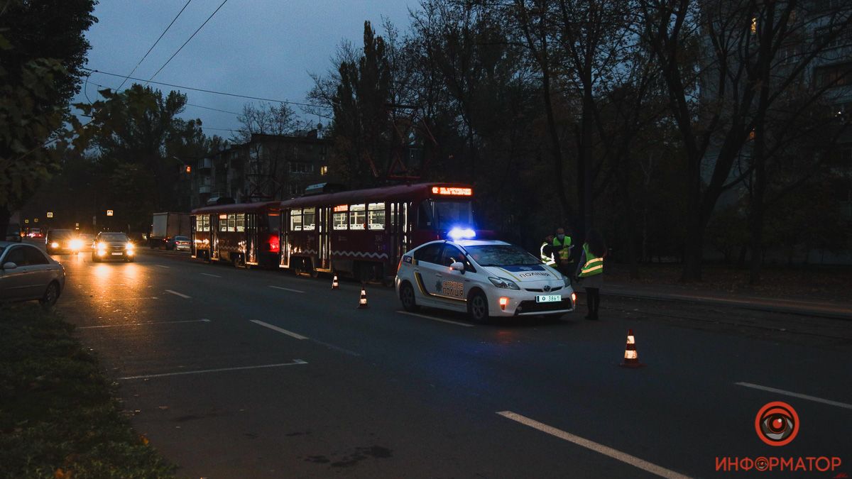 Автомобиль сбил девушку. Новости Днепра