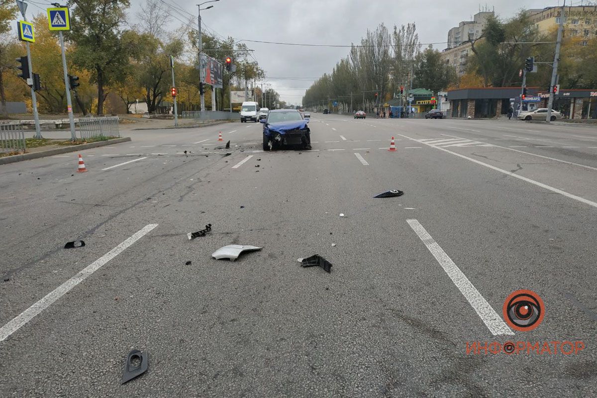 Авария в области. Новости Днепра