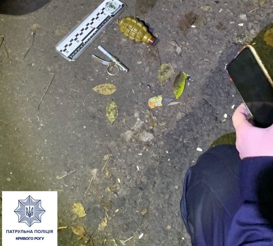 Полицейские задержали мужчину с гранатой в кармане. Новости Днепра