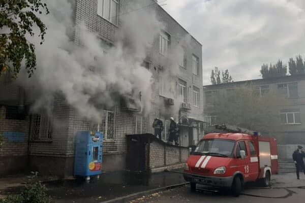 Пожар в области. Новости Днепра