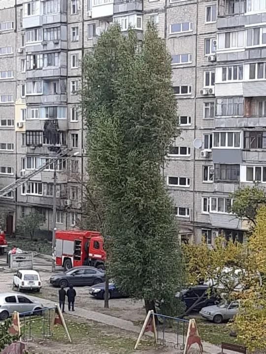 Пожар. Новости Днепра