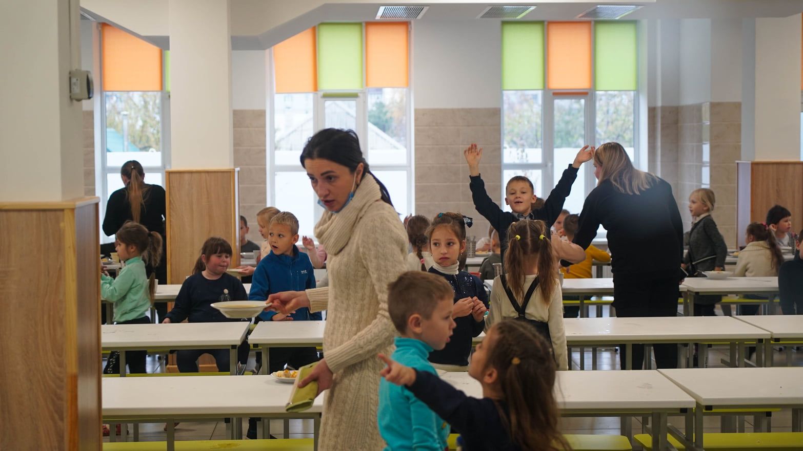 «Велике будівництво»: Юрий Голик показал фотографии новой чудо-школы в Слобожанском