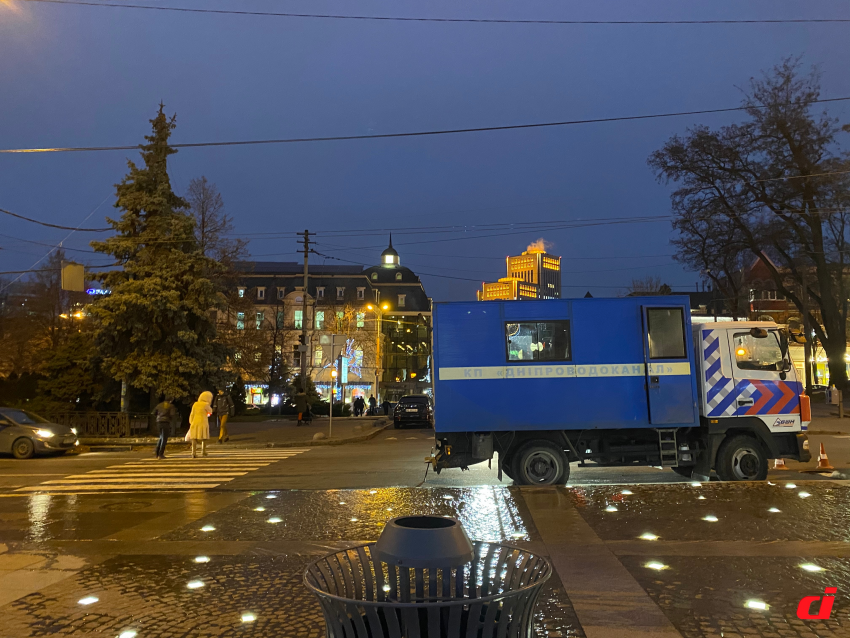 Аварийное отключение воды. Новости Днепра