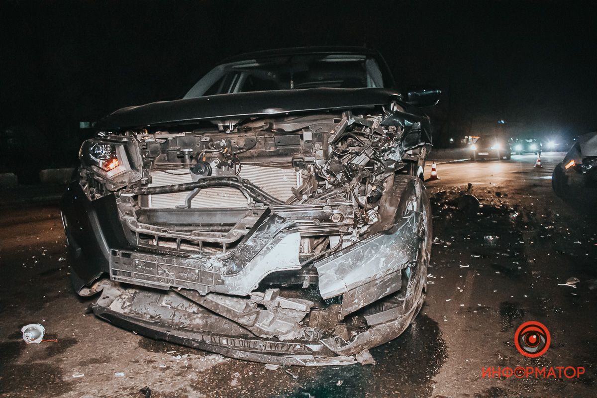 Лобовое столкновение. Новости Днепра