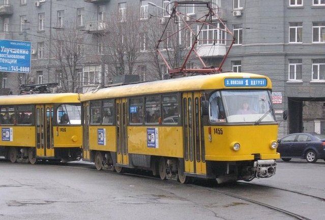 Трамваи изменят маршрут. Новости Днепра