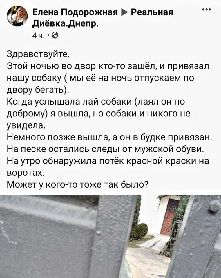 Воровские метки. Новости Днепра