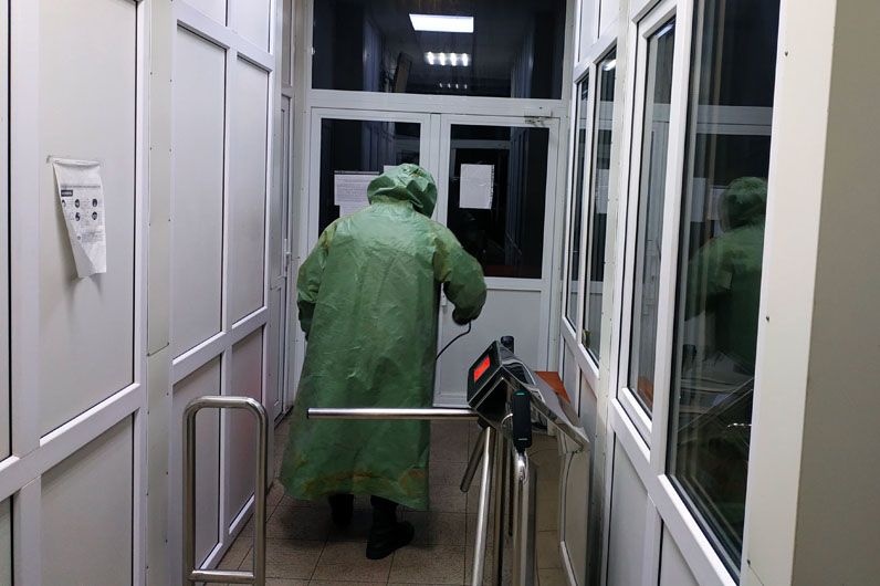 Провели дезинфекцию предприятия. Новости Днепра
