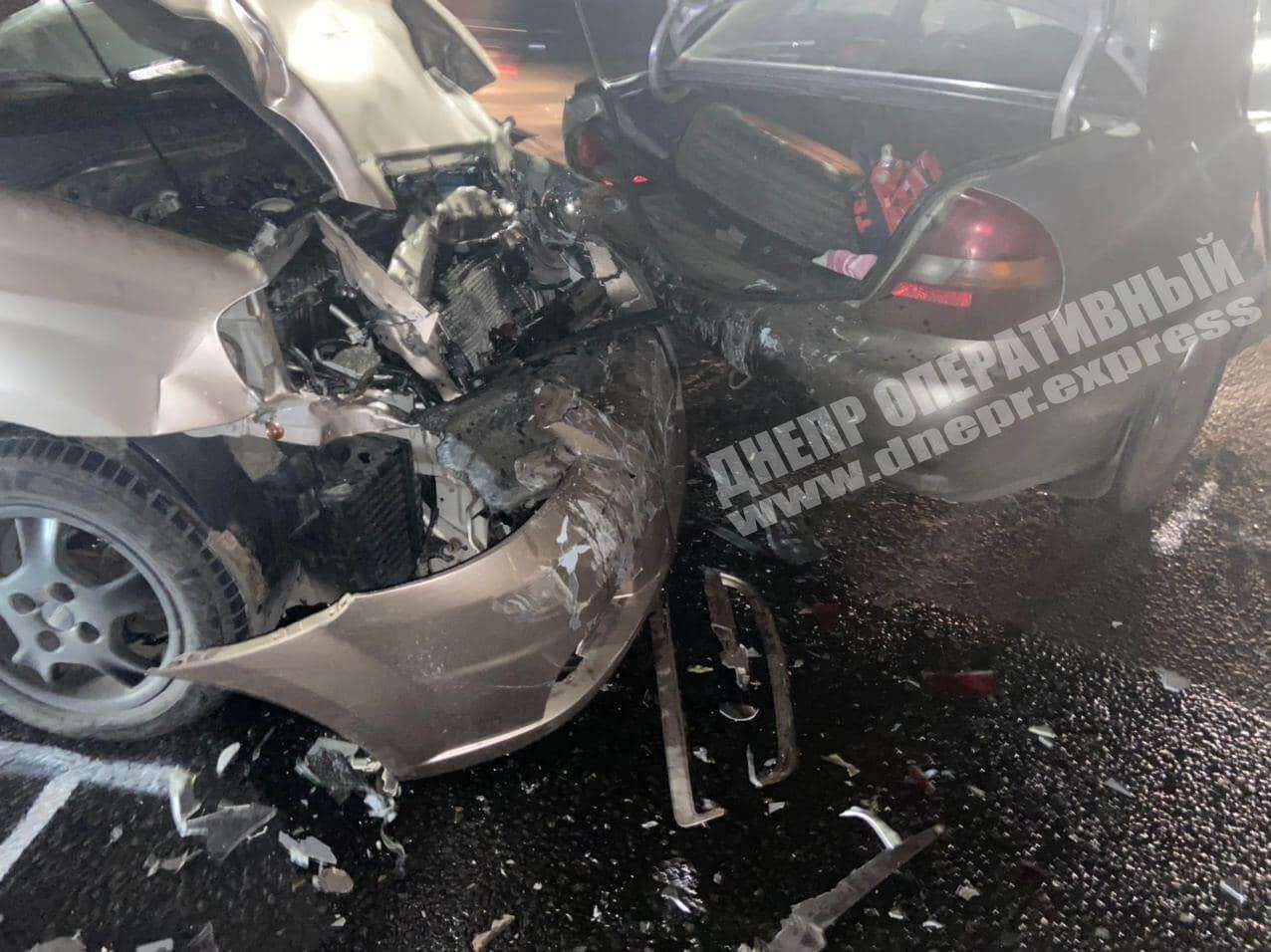 Hyundai вынесло на встречку. Новости Днепра