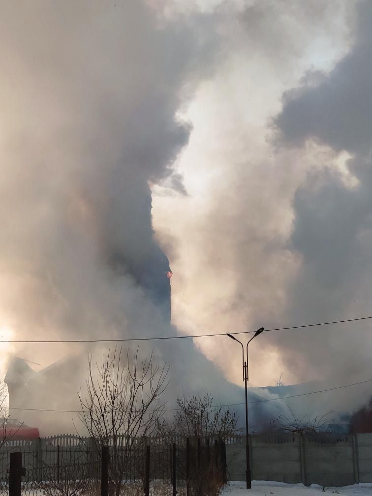 Под Днепром пылает церковь. Новости Днепра