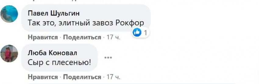 Сыр с плесенью. Новости Днепра