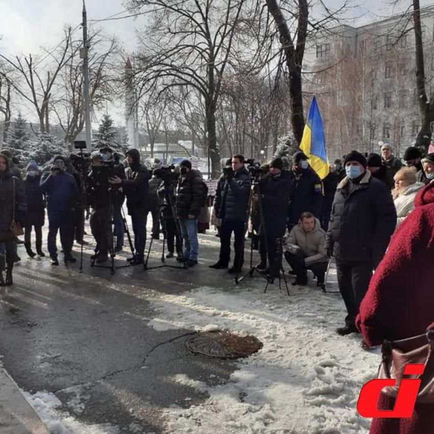 Тарифный митинг. новости Днепра