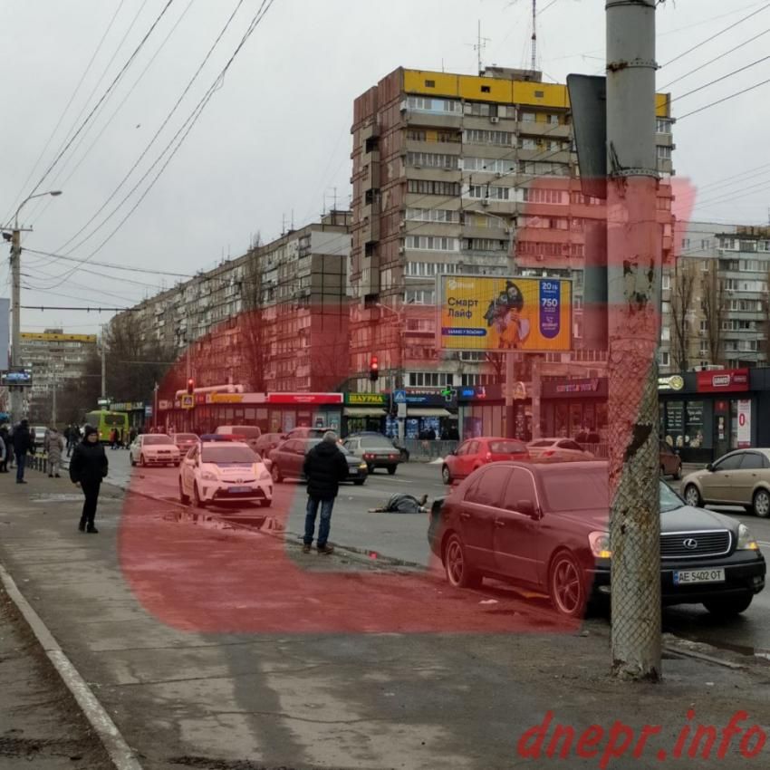 Lexus насмерть. Новости Днепра
