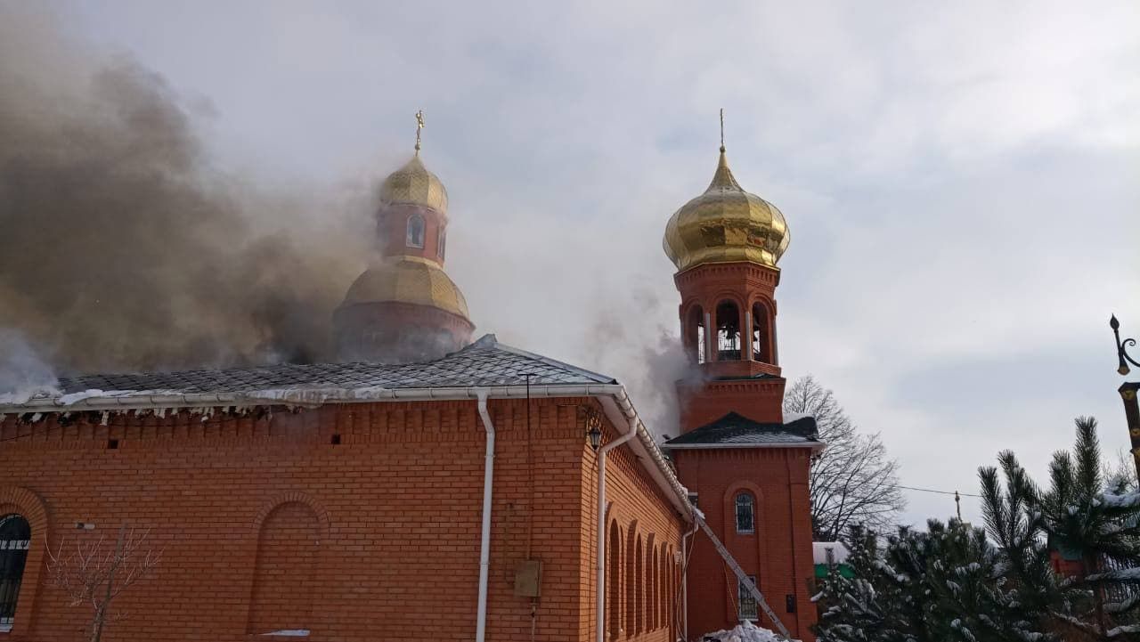 Масштабы пожара. Новости Днепра