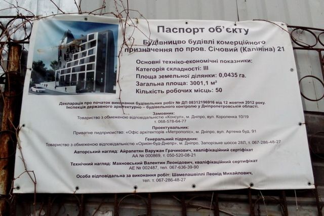 Над «Озеркой». Новости Днепра