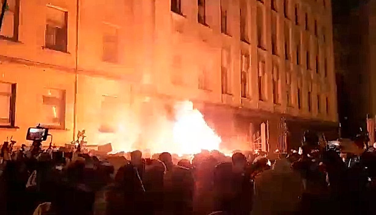 Массовый митинг. Новости Днепра