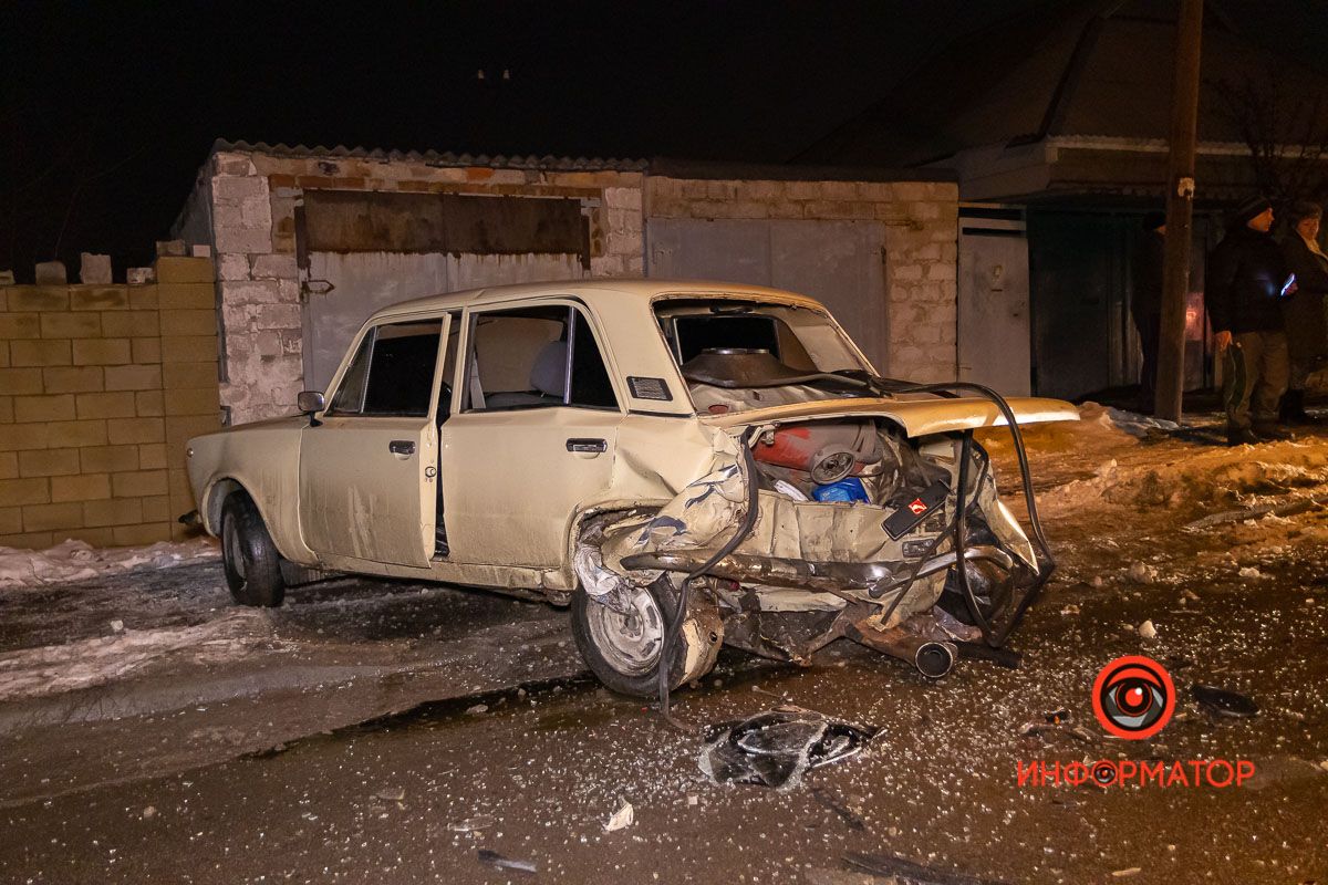 Две легковушки. Новости Днепра