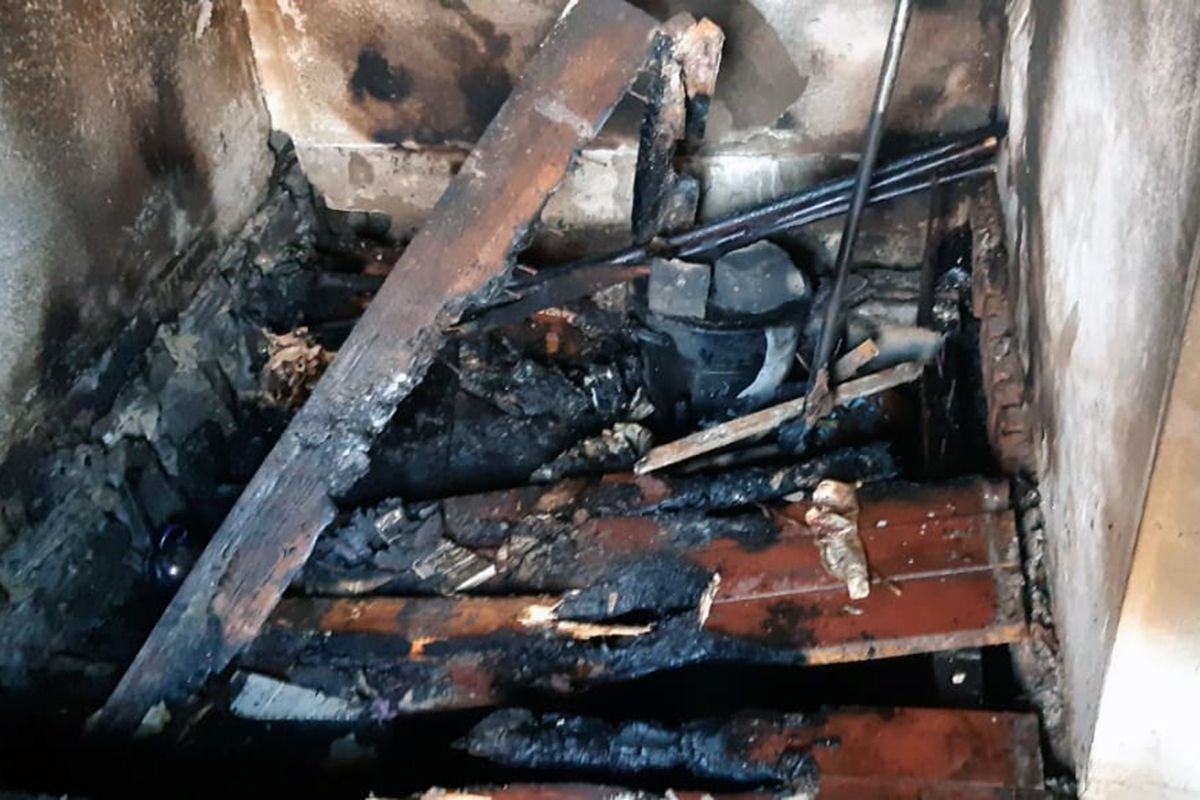 Третий пожар. Новости Днепра