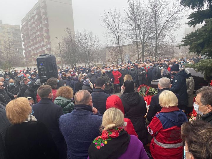 Проститься с доктором. Новости Днепра