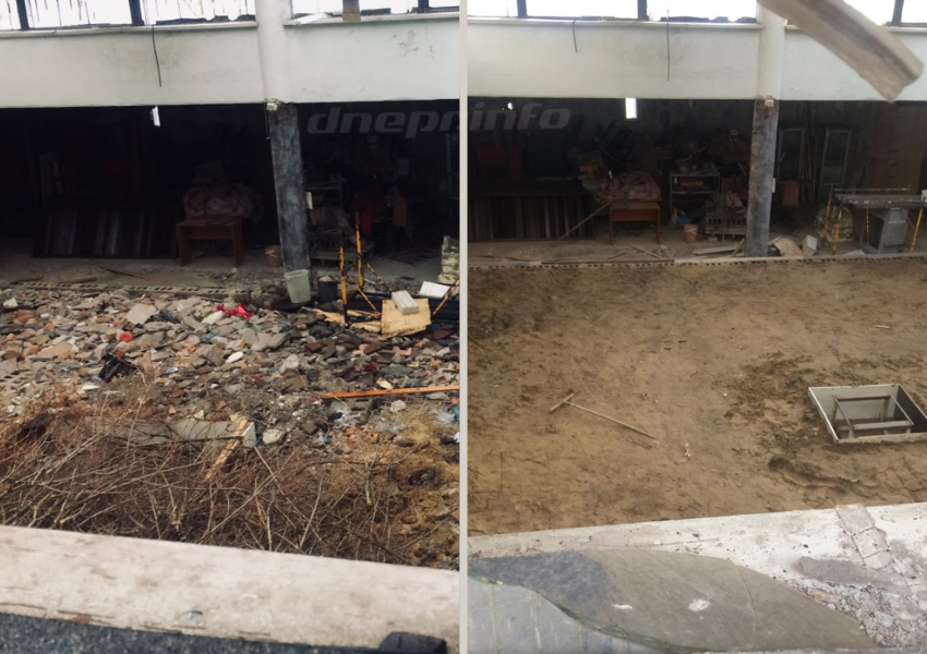 Изменения «Нептуна»: почистили и поселили Статую Свободы. Новости Днепра