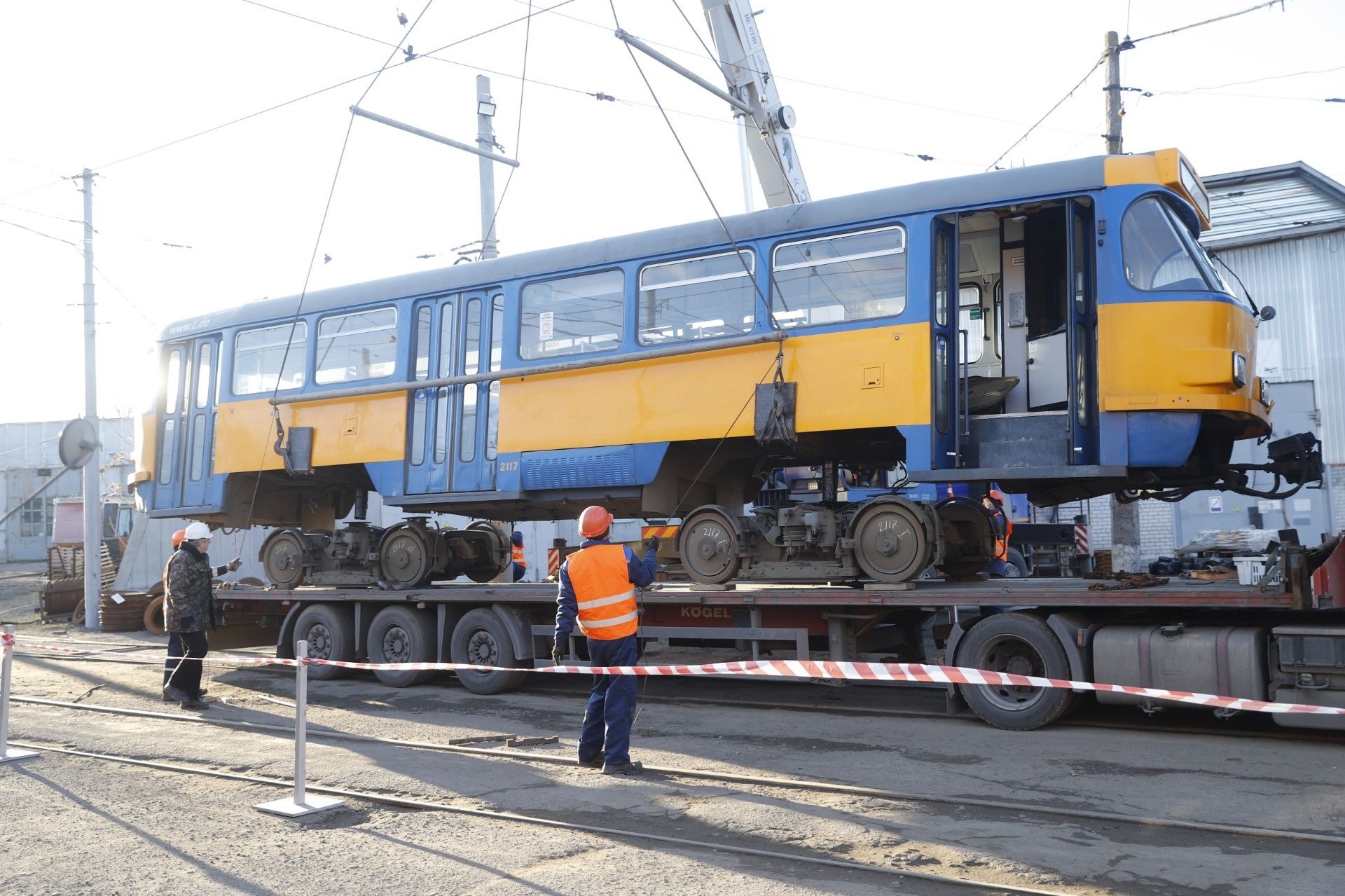 10 трамваев. Новости Днепра
