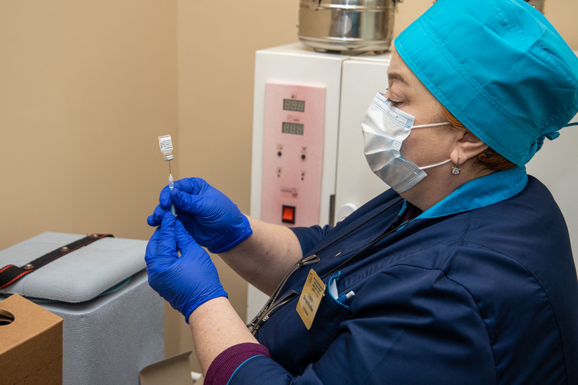 Жителей Днепропетровщины начали прививать вакциной Pfizer/BioNTech