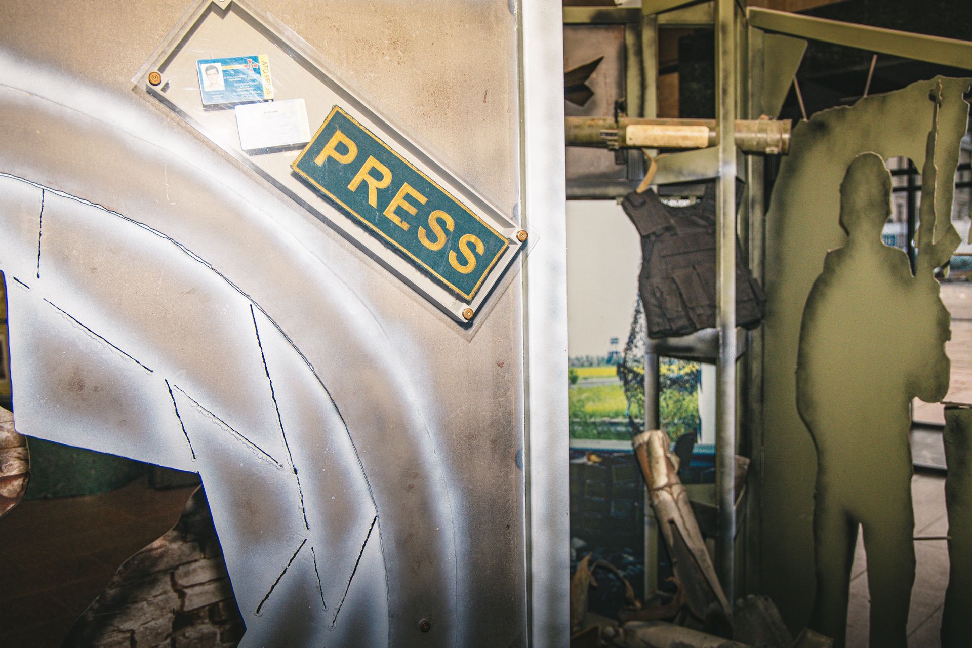 Президент Украины Владимир Зеленский посетил днепровский Музей АТО