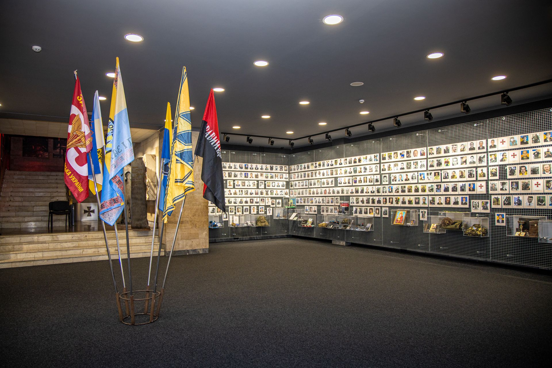 Президент Украины Владимир Зеленский посетил днепровский Музей АТО