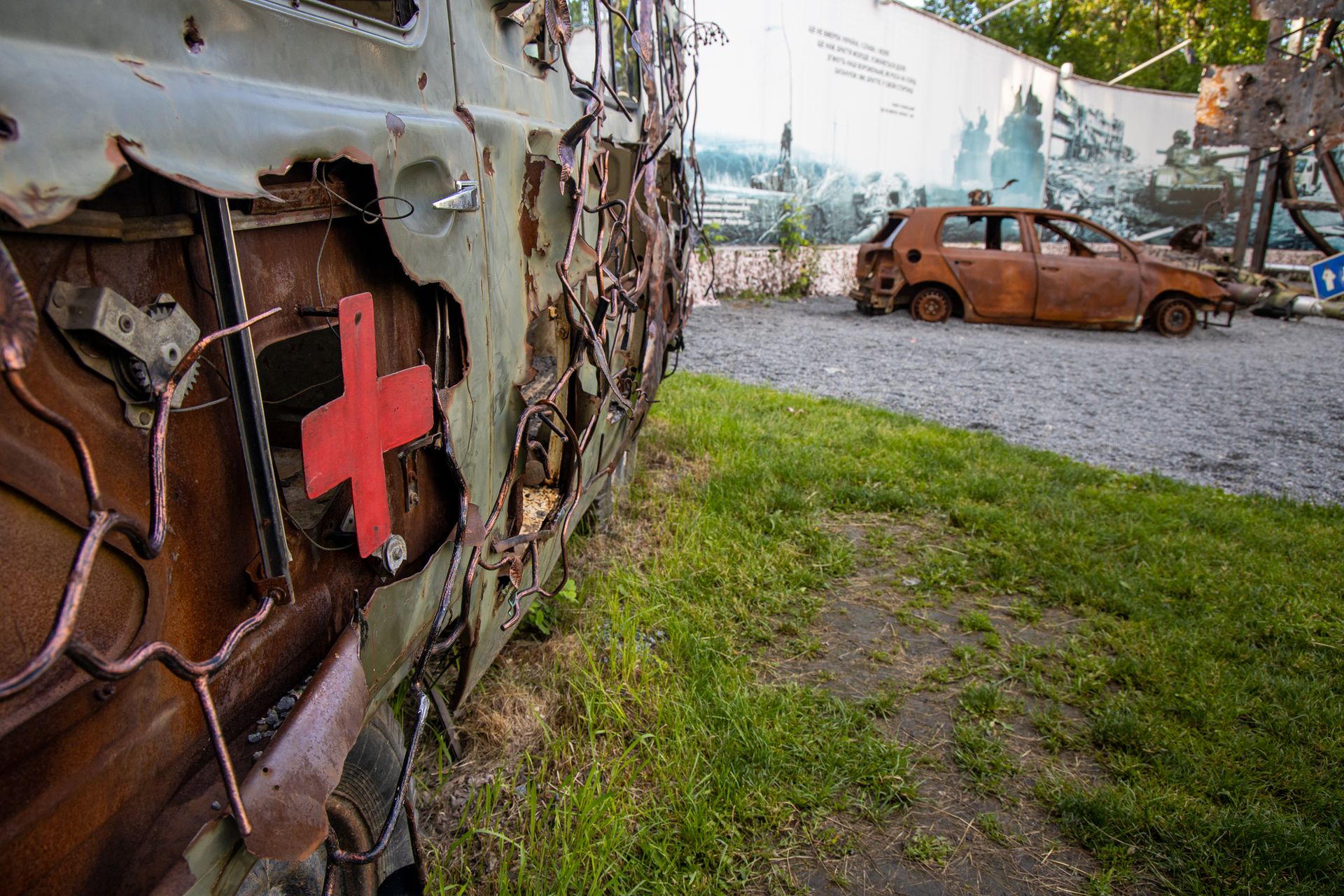 Президент Украины Владимир Зеленский посетил днепровский Музей АТО