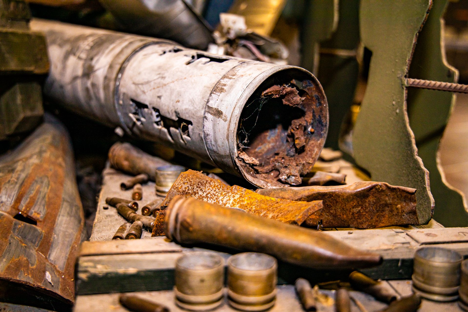 Президент Украины Владимир Зеленский посетил днепровский Музей АТО