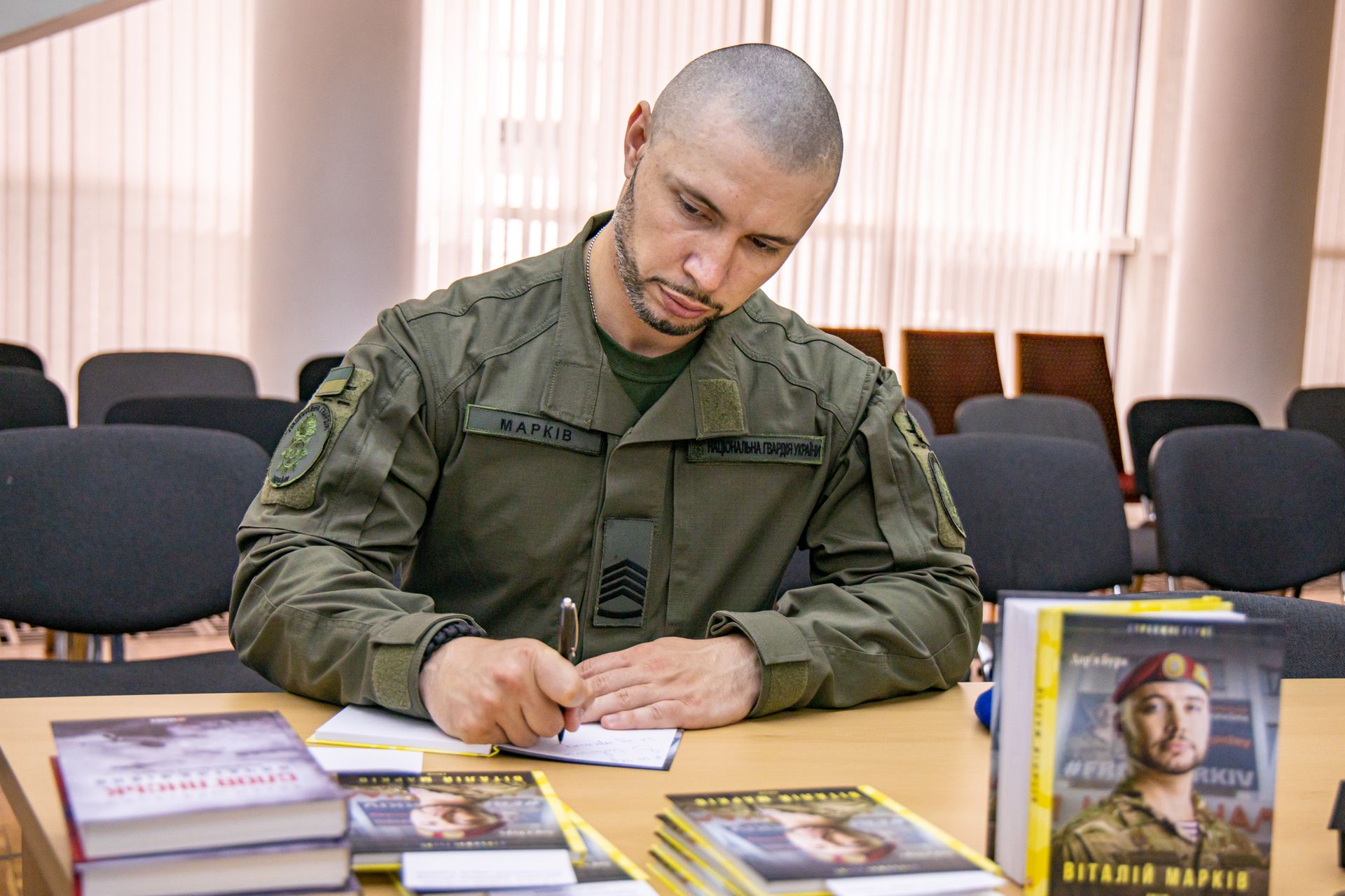 На Днепропетровщине презентовали документальный фильм «Позывной Итальянец»