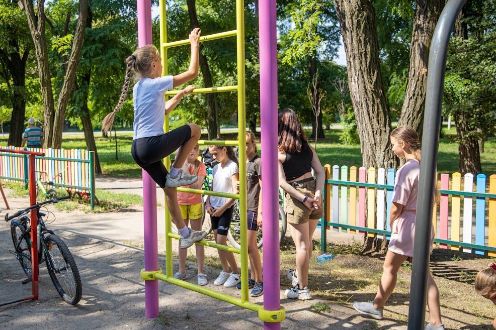 В Илларионовской громаде открыли «активный парк»