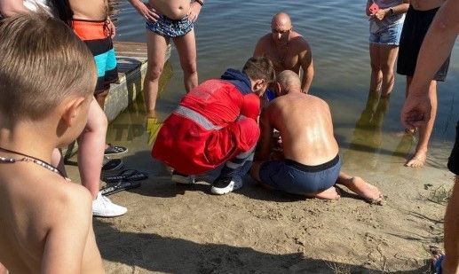 Неудачно нырнул. Новости Днепра
