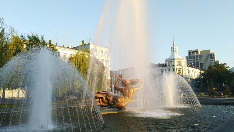 фонтан муза